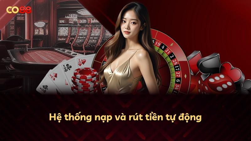 Hệ thống nạp và rút tiền tự động