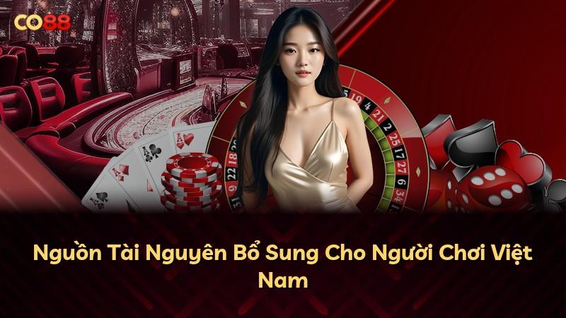 Nguồn Tài Nguyên Bổ Sung Cho Người Chơi Việt Nam