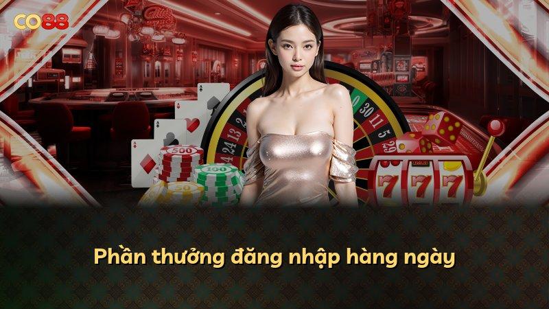 Phần thưởng đăng nhập hàng ngày