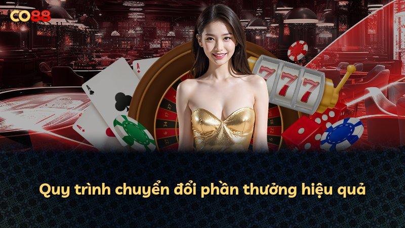 Quy trình chuyển đổi phần thưởng hiệu quả