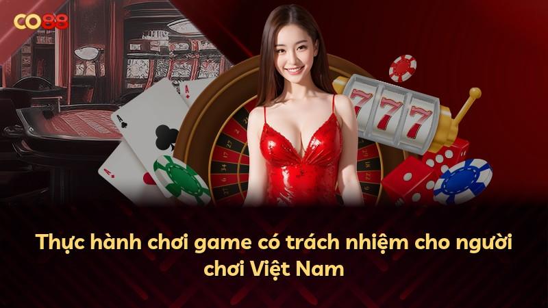 Thực hành chơi game có trách nhiệm cho người chơi Việt Nam