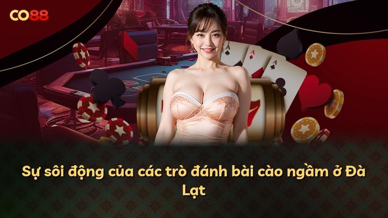 Sự sôi động của các trò đánh bài cào ngầm ở Đà Lạt