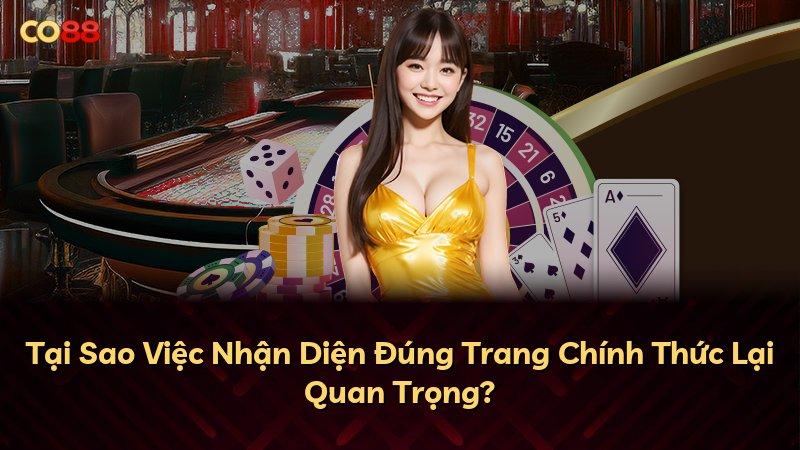 Tại Sao Việc Nhận Diện Đúng Trang Chính Thức Lại Quan Trọng?