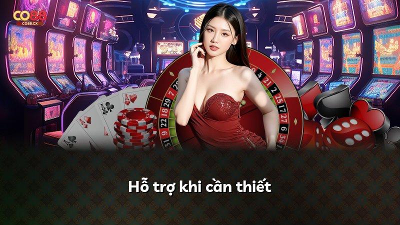 Hỗ trợ khi cần thiết