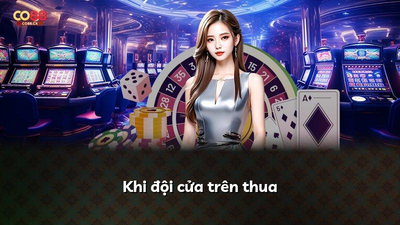 Khi đội cửa trên thua
